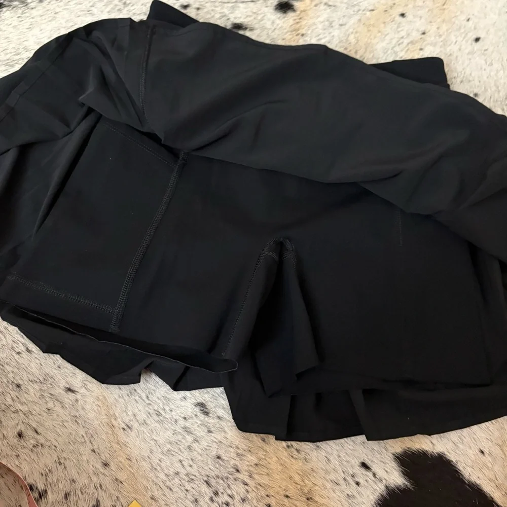 SPANX Black‎ Tennis Skirt Size Small